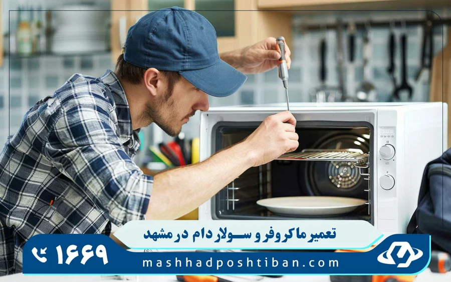 مشکلات رایج مایکروفر فلر که در مشهد پشتیبان تعمیر می شوند