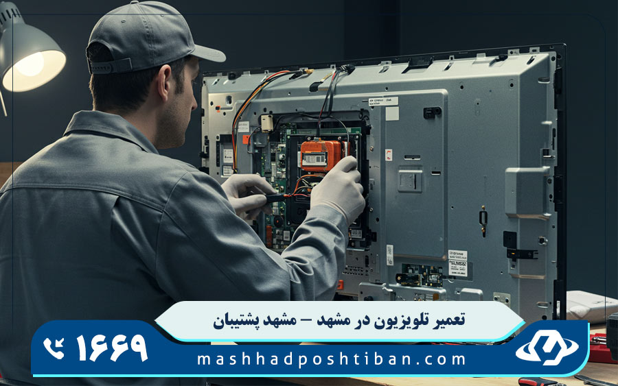 کدام مدل از تلویزیون ها در مشهد پشتیبان تعمیر می شود؟